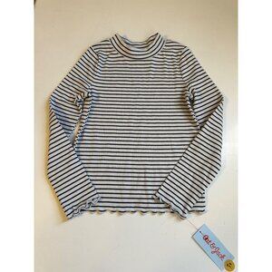 Cat & Jack Girl's Ribbed Long Sleeve Shirt Size S 6/7 NWT